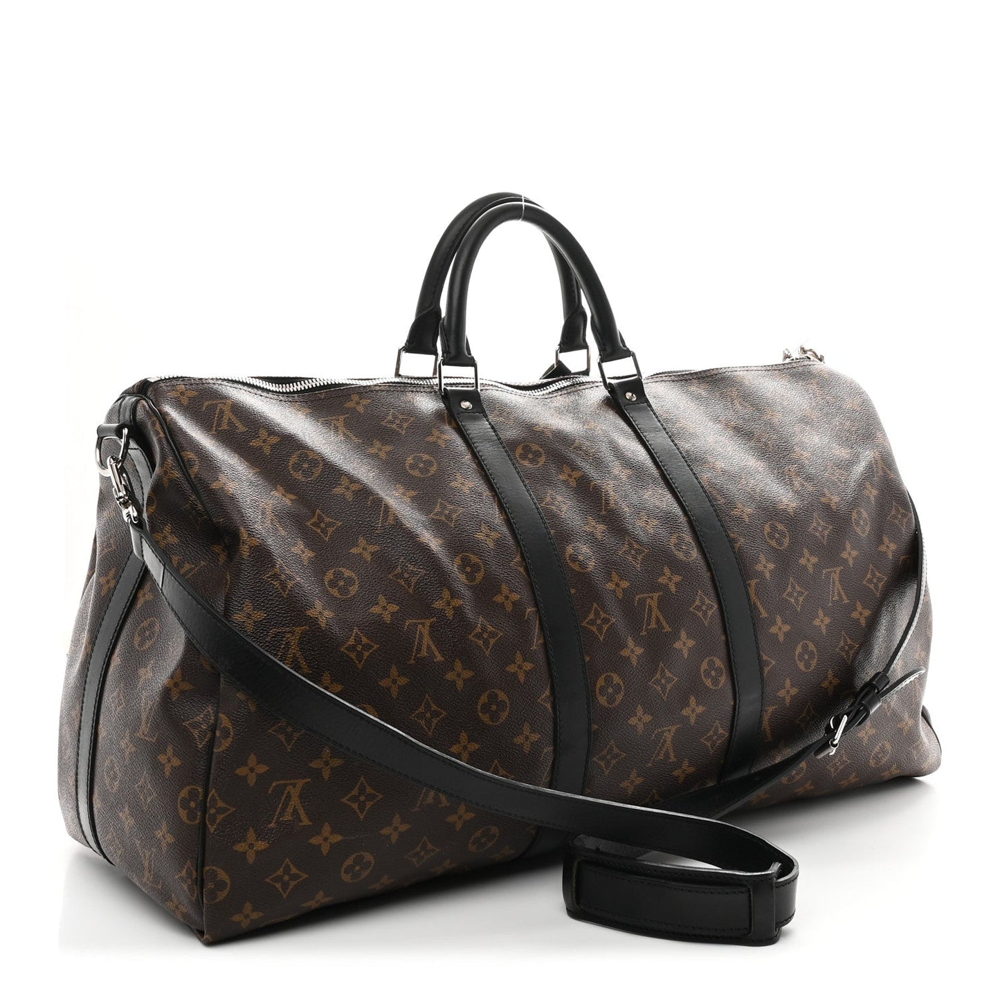 Monogram Macassar Keepall Bandouliere 55