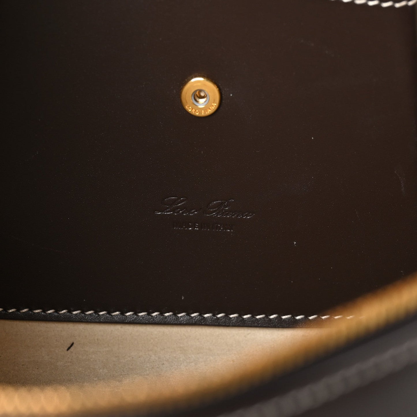 Smooth Calfskin Extra Bag L27 Dark Choco Licorice