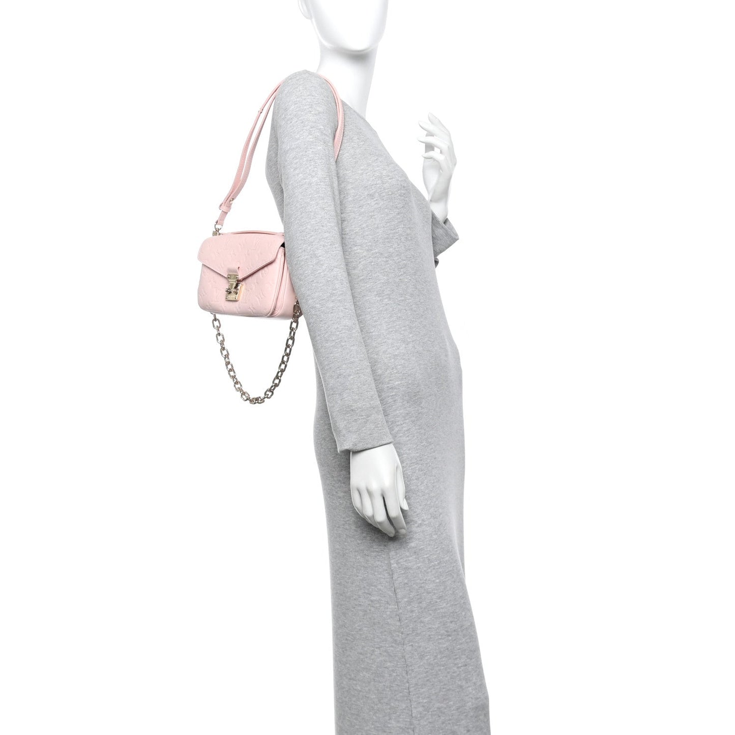 Empreinte Pochette Metis East West Pink Opale