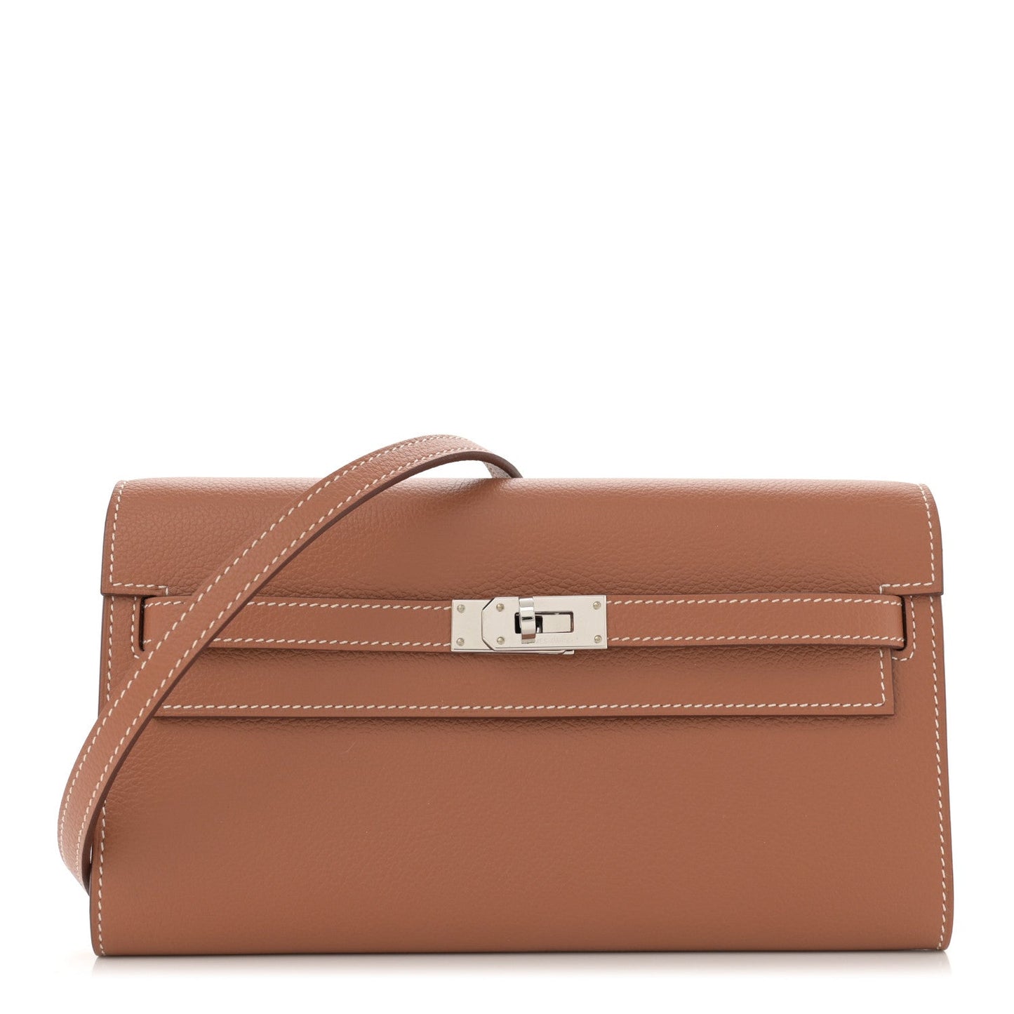Evercolor Kelly Wallet To Go Gold