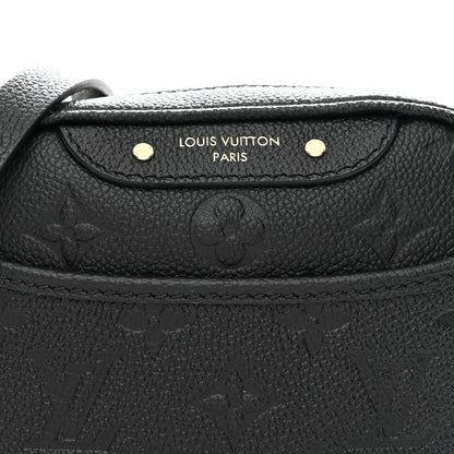 Empreinte Monogram Tiny Camera Bag Black