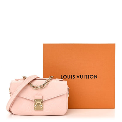 Empreinte Pochette Metis East West Pink Opale