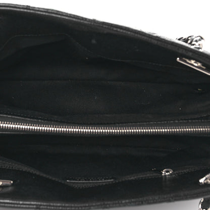 Caviar Quilted Timeless CC Soft Tote Black