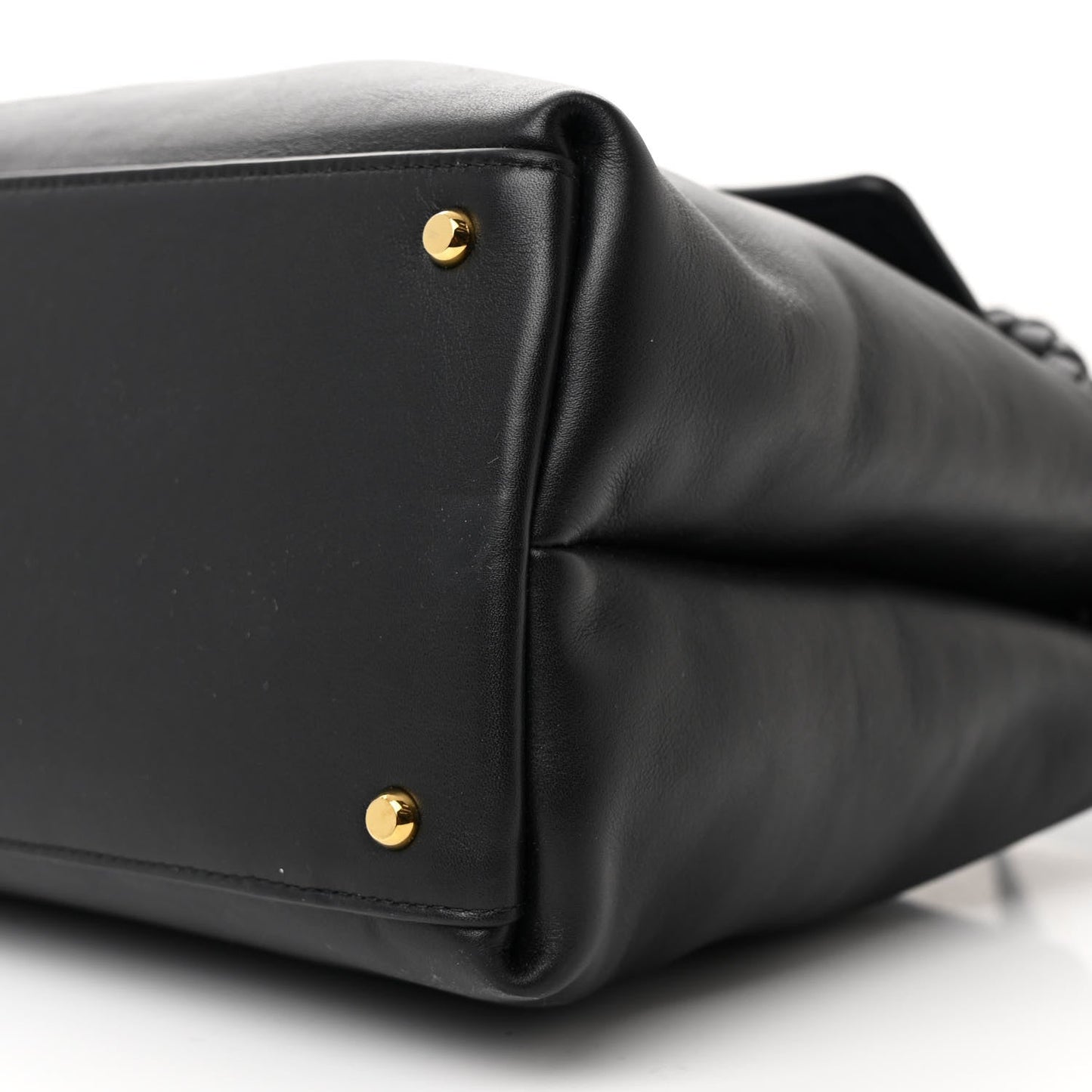 Silky Calfskin Medium Ciao Ciao Black