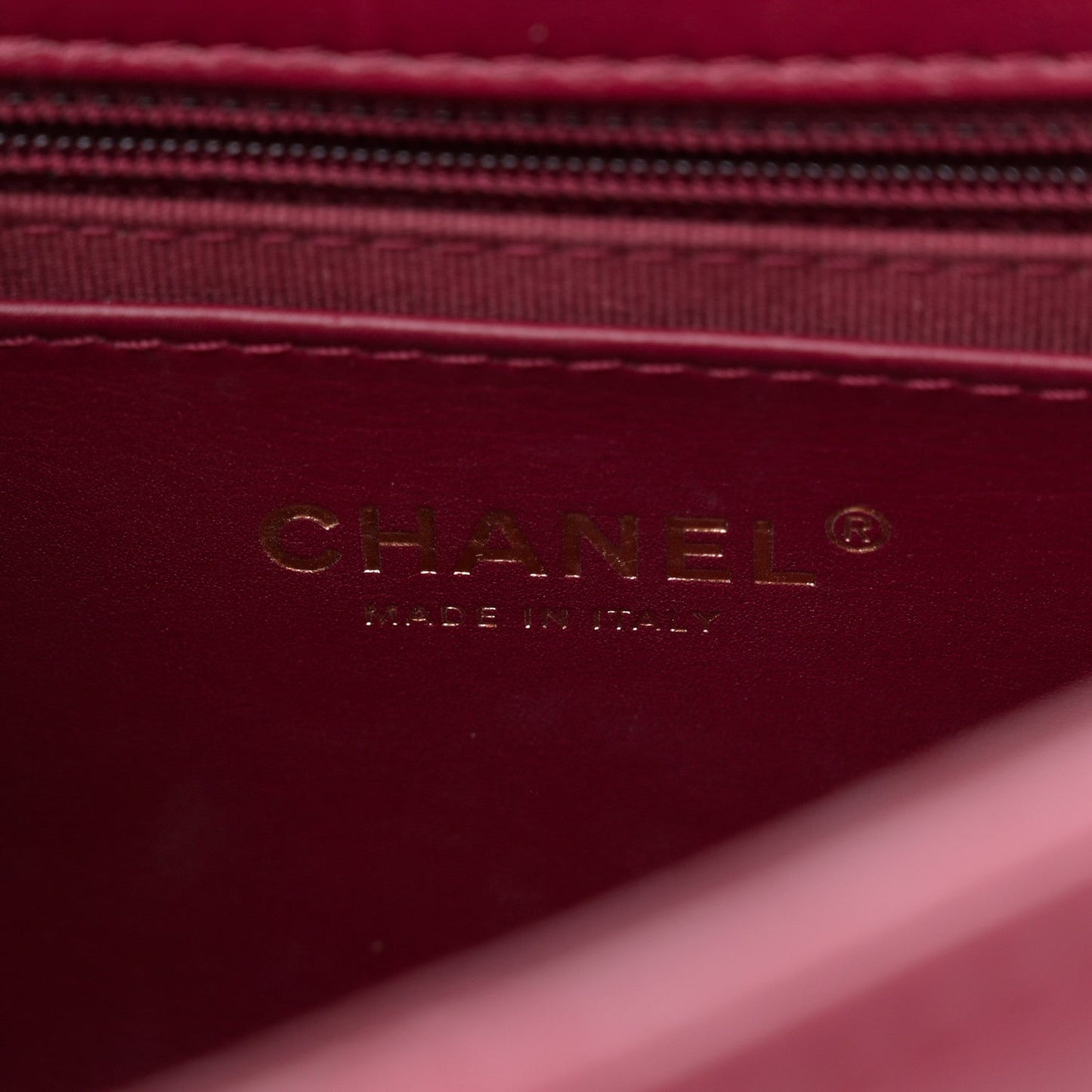 Lambskin Quilted Fancy Jewel Flap Burgundy