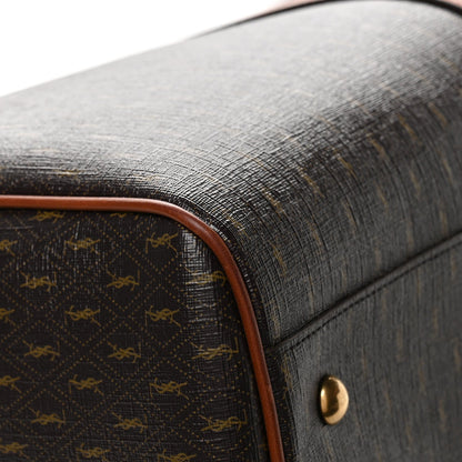 Canvas Smooth Calfskin Le Monogramme 72H Duffle Chestnut