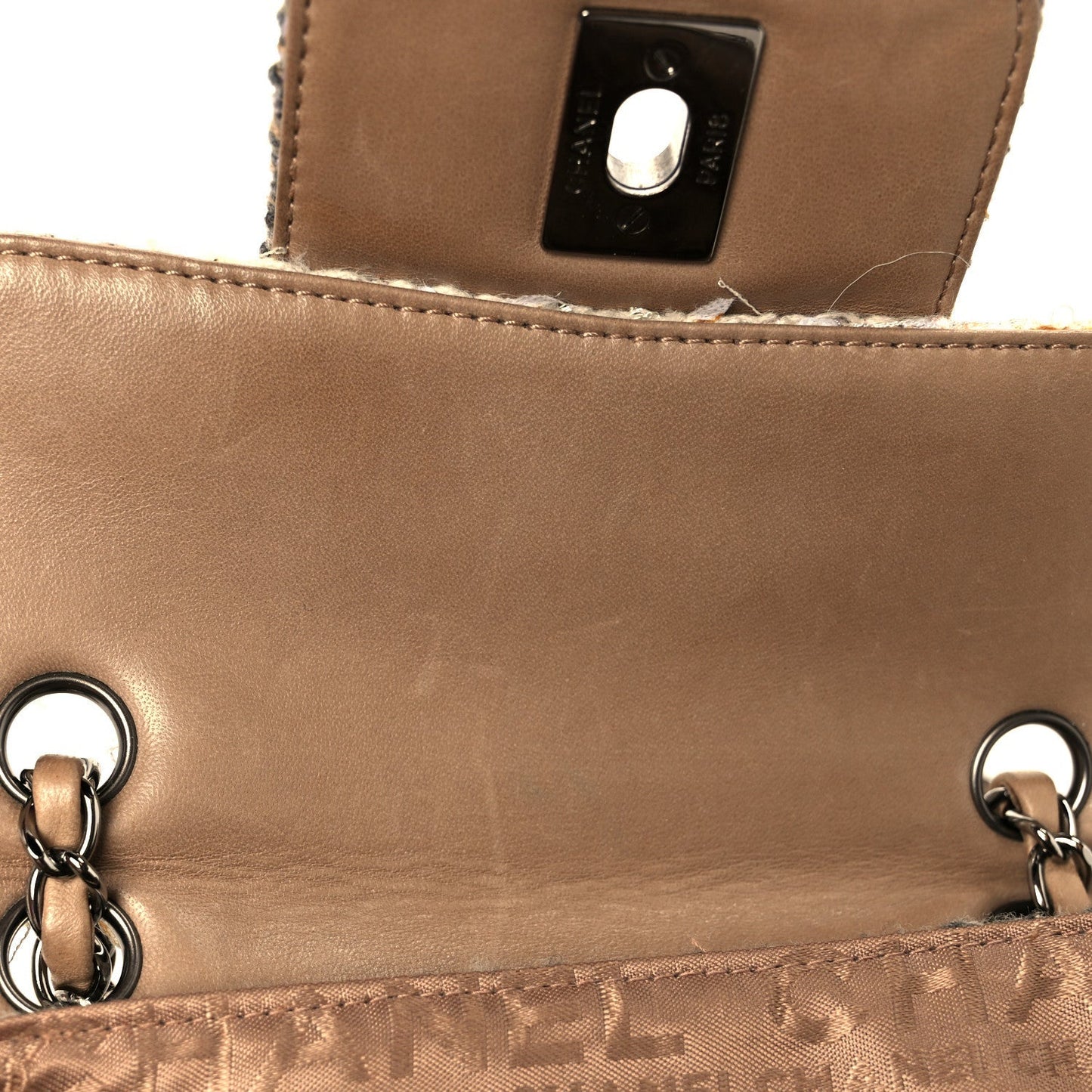 Tweed Small Fantasy Flap Grey