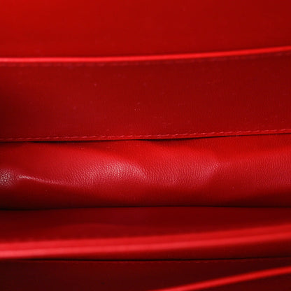 Shiny Alligator Constance 18 Rouge de Coeur