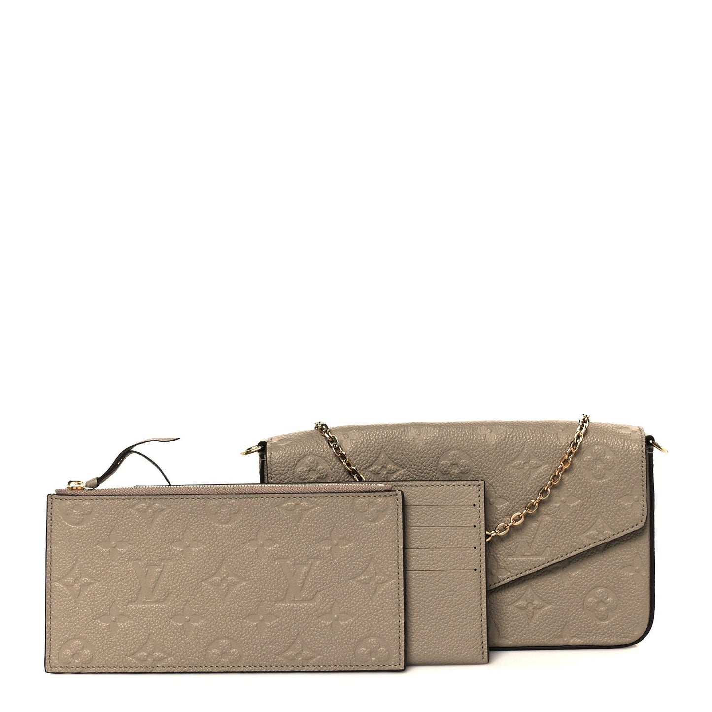 Empreinte Pochette Felicie Chain Wallet Tourterelle