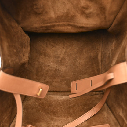 Natural Calfskin Medium Phantom Luggage Tan