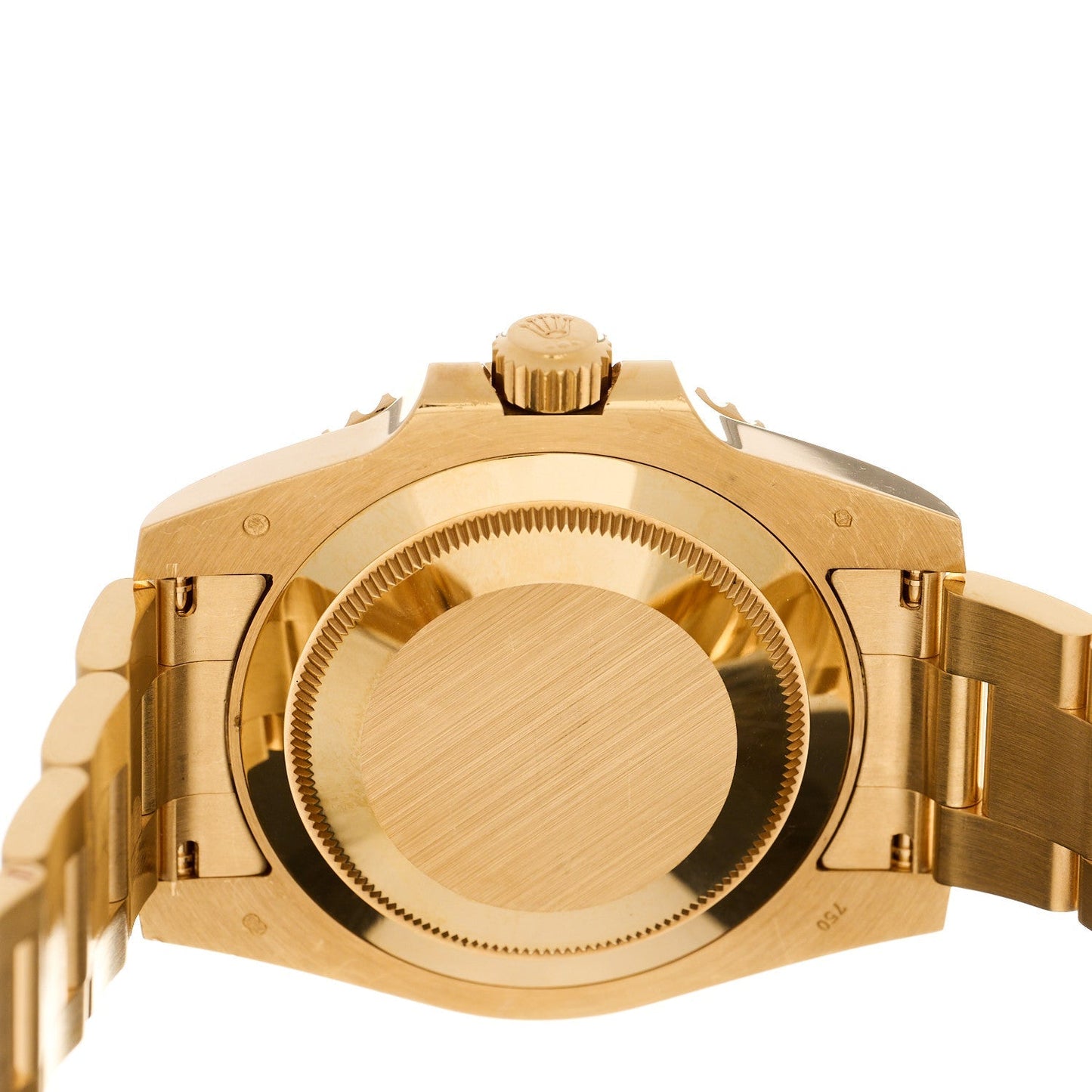 18K Yellow Gold 40mm Submariner Date Watch Blue 116618LB