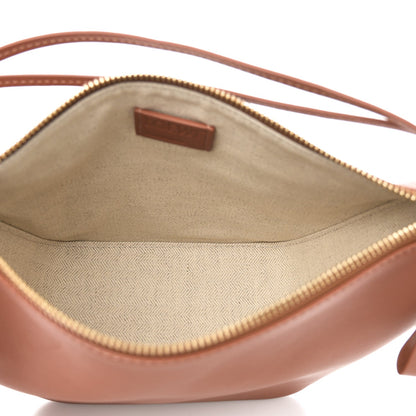 Calfskin Mini Hammock Hobo Tan