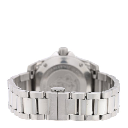 Stainless Steel Diamond Mother of Pearl 32mm Dive Quartz Watch
