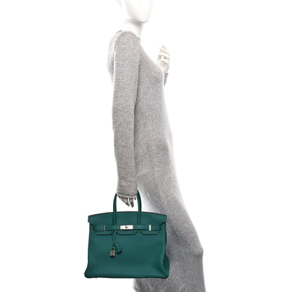 Togo Birkin 35 Malachite