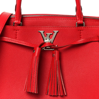 Calfskin Lockmeto Rubis