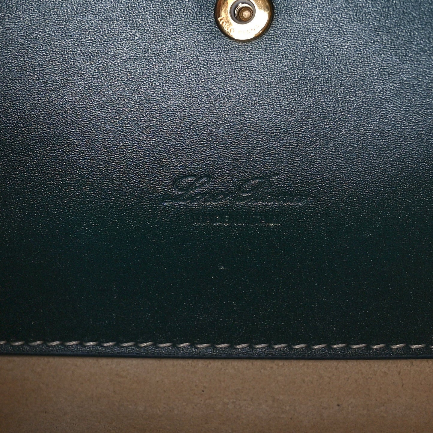 Smooth Calfskin Extra Bag L27 New Petrolio