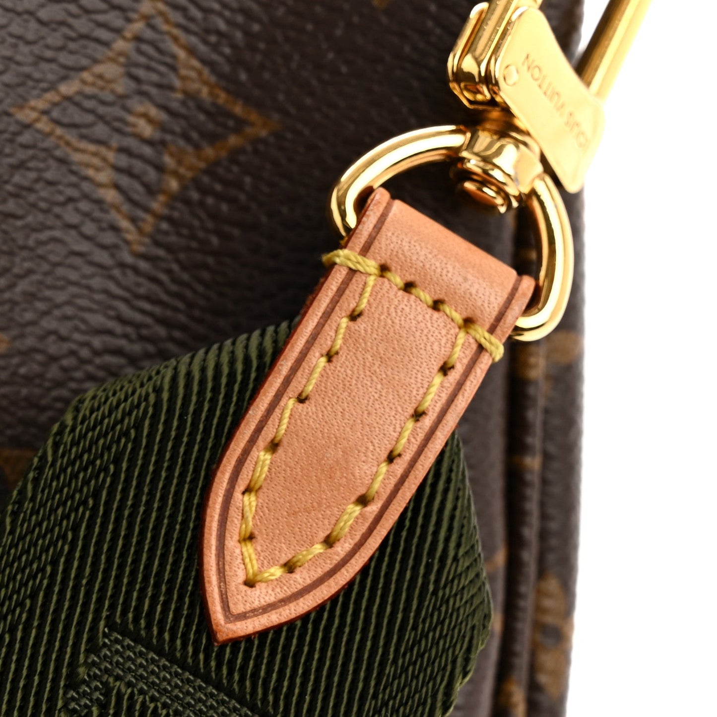 Monogram Multi Pochette Accessories Large Pochette Kaki