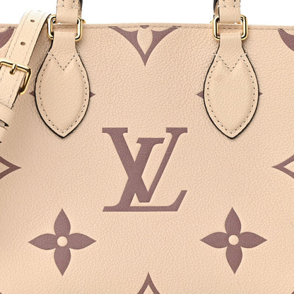 Empreinte Monogram Giant Onthego PM Creme Bois de Rose