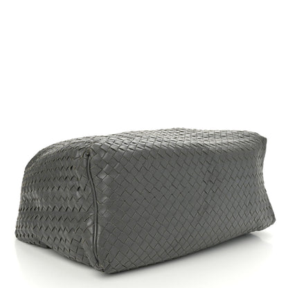 Nappa Intrecciato Sloane Hobo Ferro Gray
