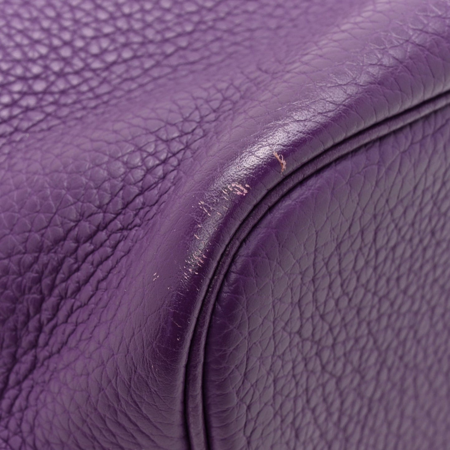 Taurillon Clemence Verso So Kelly 22 Ultraviolet Bleu Obscur