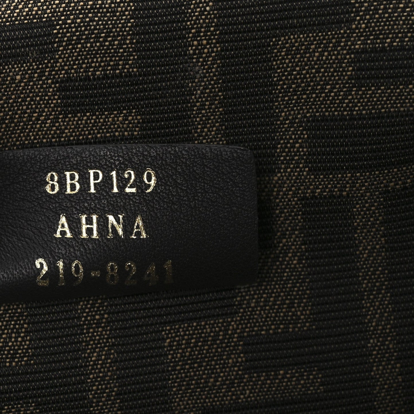 Shearling Small Fendi First Rosa Plaster