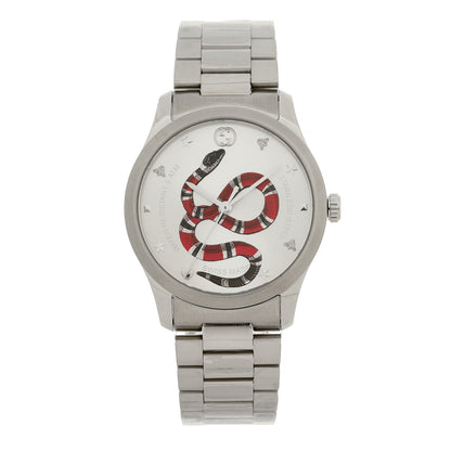 Stainless Steel 38mm G-Timeless Snake Quartz Watch