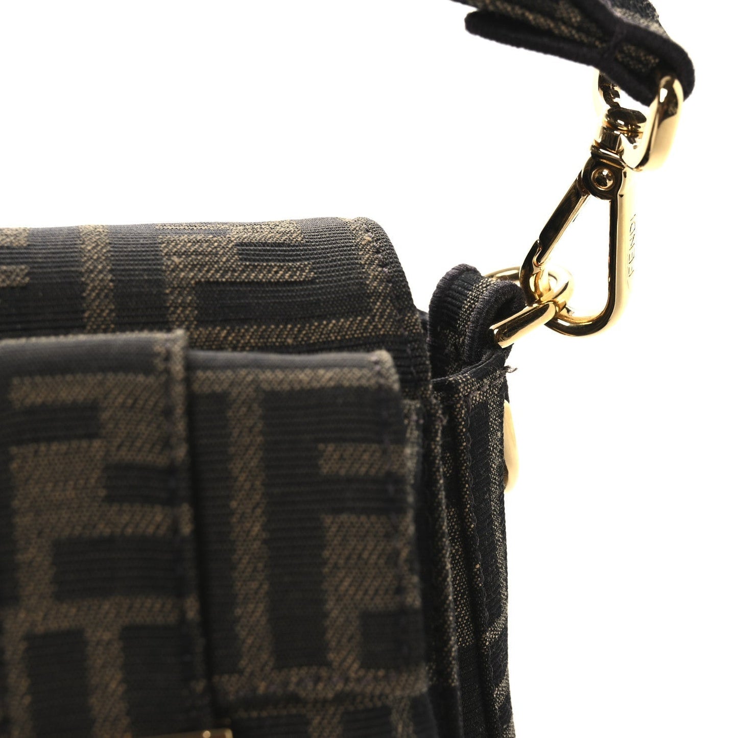 Fabric Jacquard FF 1974 Multipocket Baguette Tobacco Moro