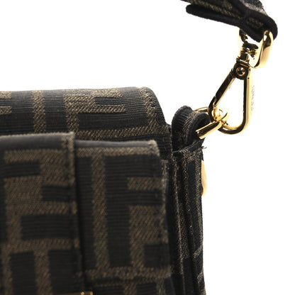 Fabric Jacquard FF 1974 Multipocket Baguette Tobacco Moro