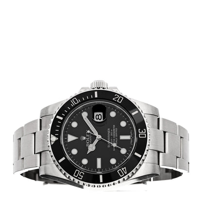 Stainless Steel 40mm Oyster Perpetual Submariner Date Watch Black 116610LN