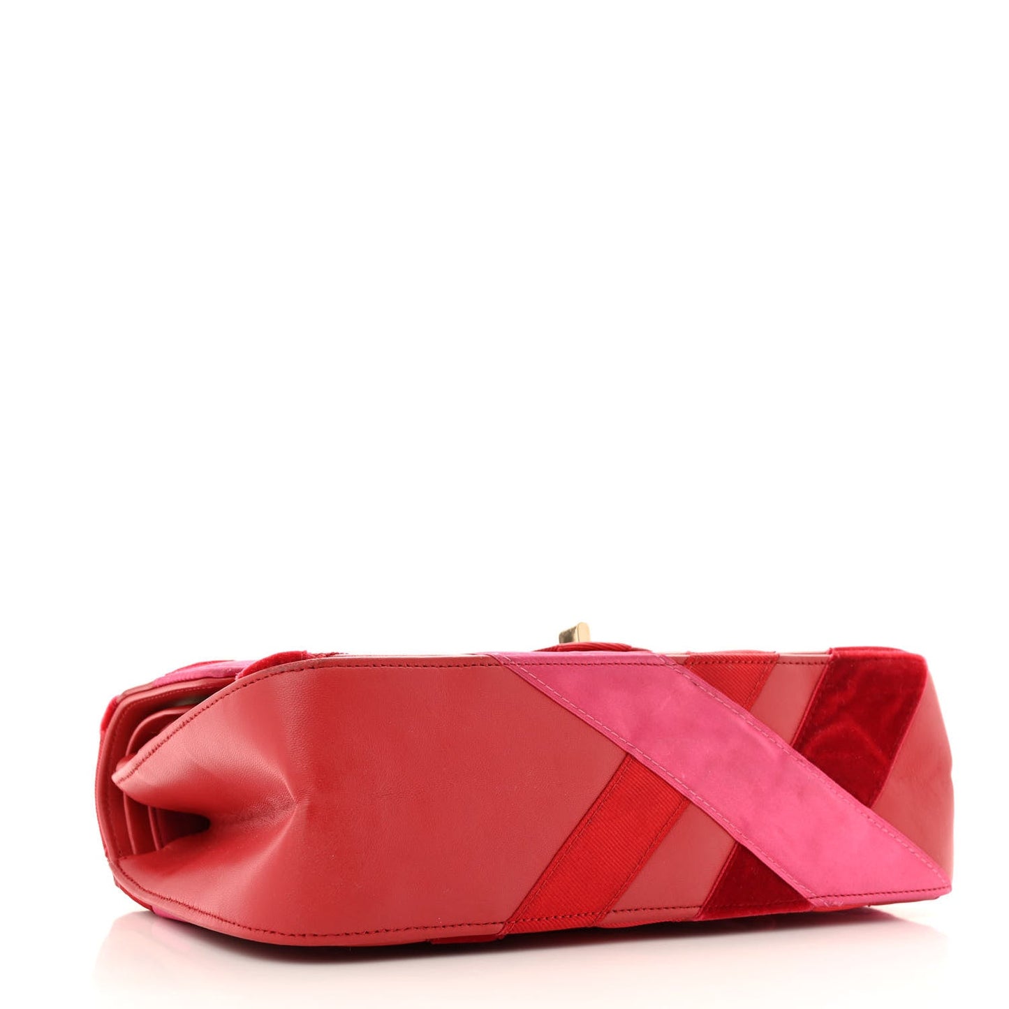 Lambskin Velvet Grosgrain Quilted 2.55 Reissue 225 Flap Red