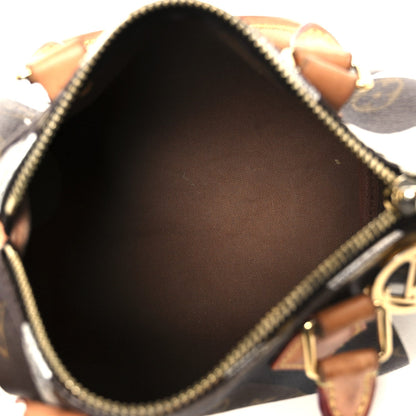 X LOL Monogram Speedy BB Gold Silver