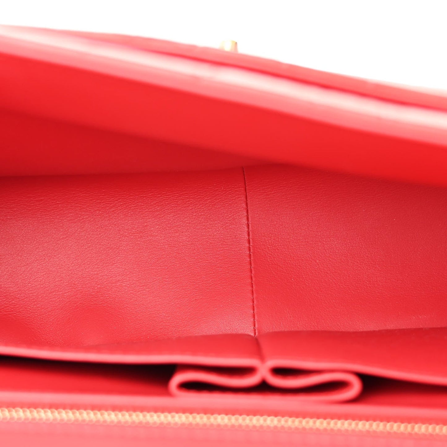 Alligator Jumbo Double Flap Red