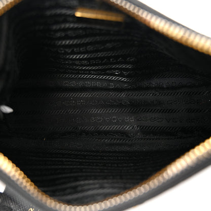 Saffiano Lux Re-Edition 2005 Shoulder Bag Black