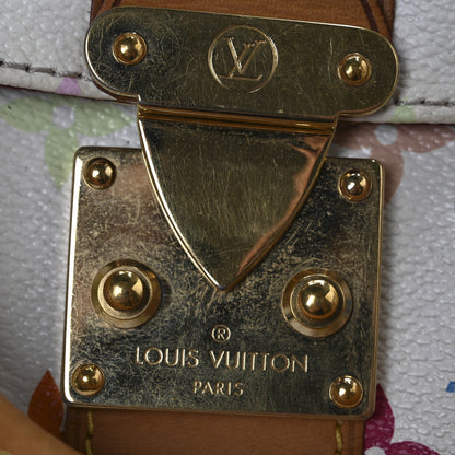 Monogram Multicolor Speedy 30 White