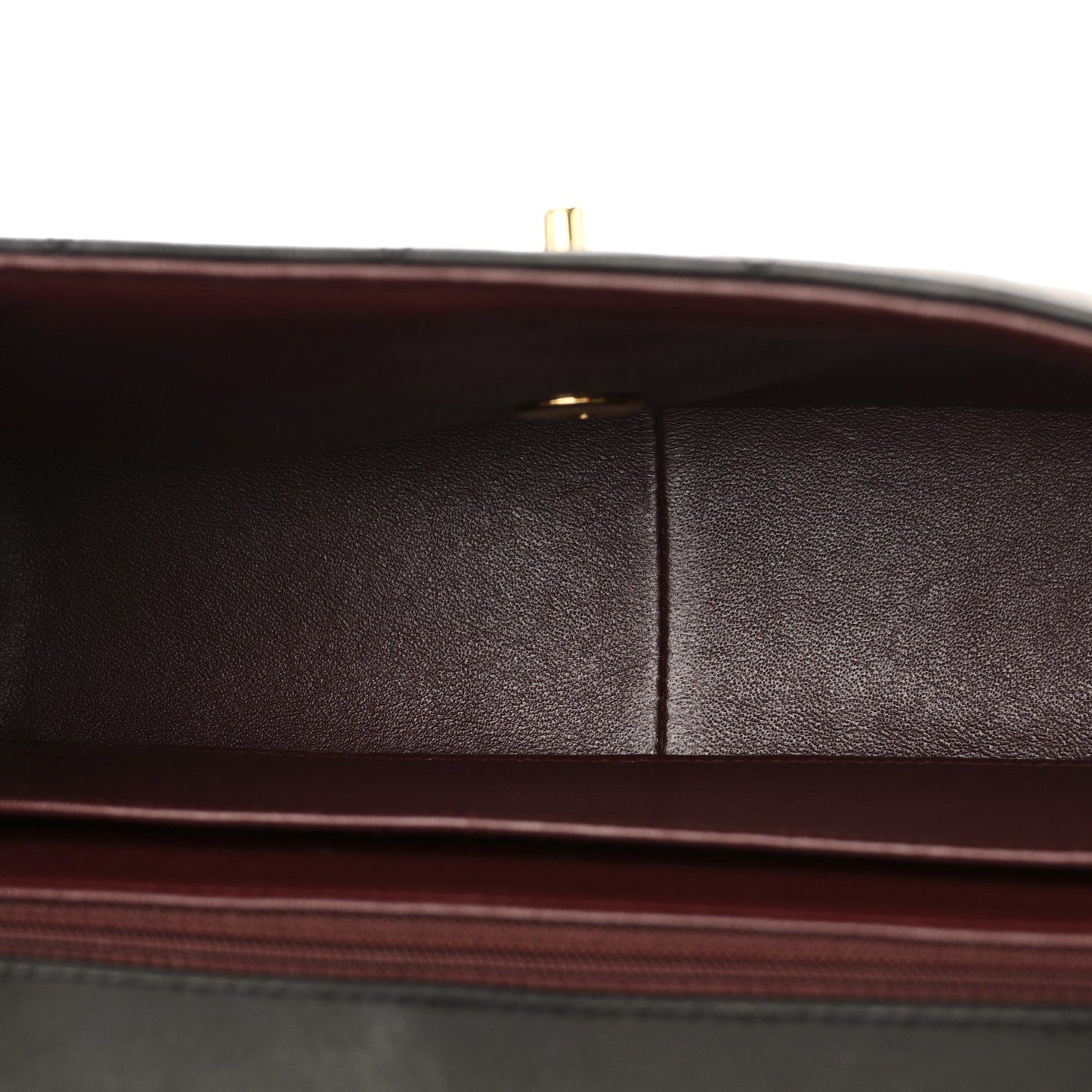 Lambskin Quilted Medium Single Flap Black