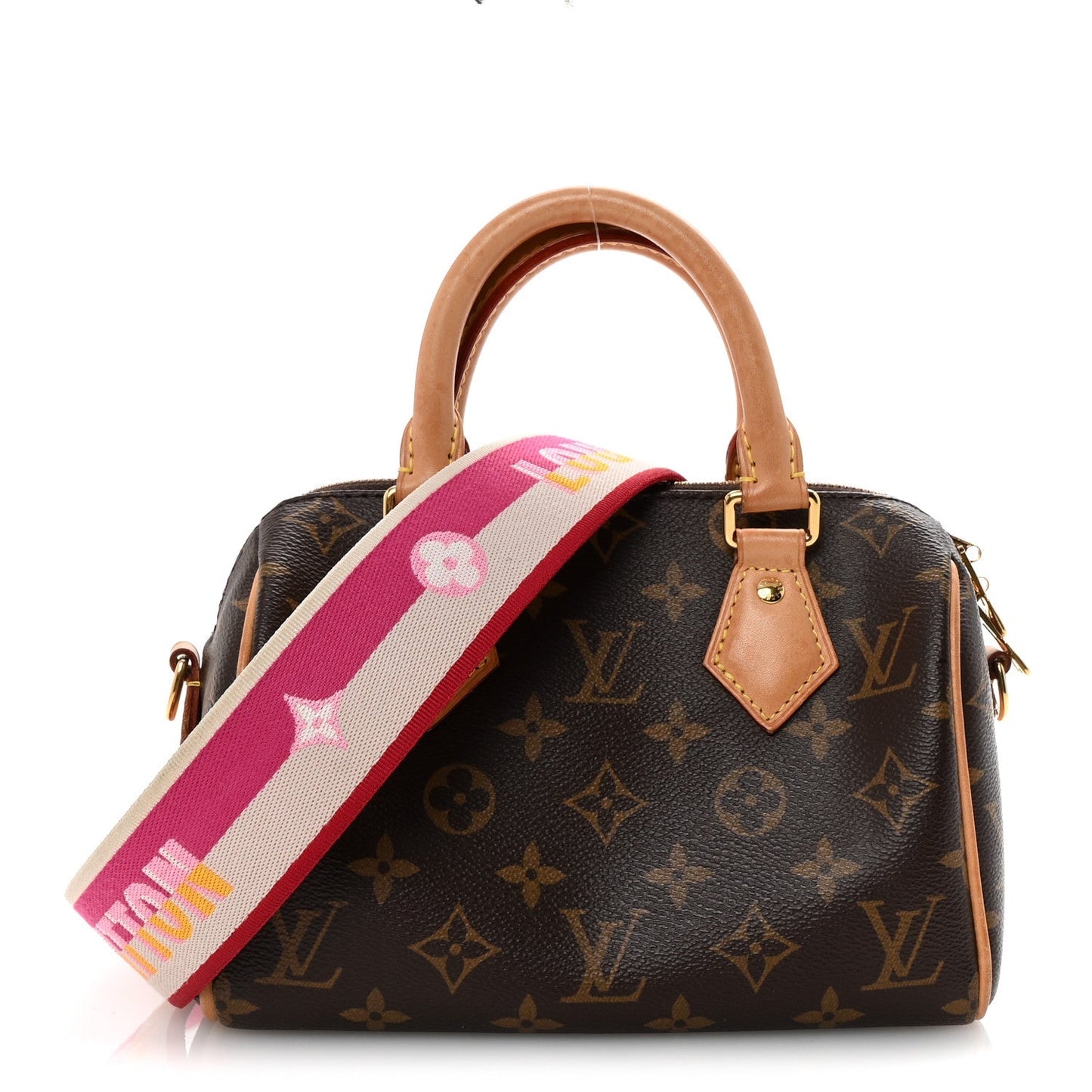 Monogram Speedy Bandouliere 20 Fuchsia