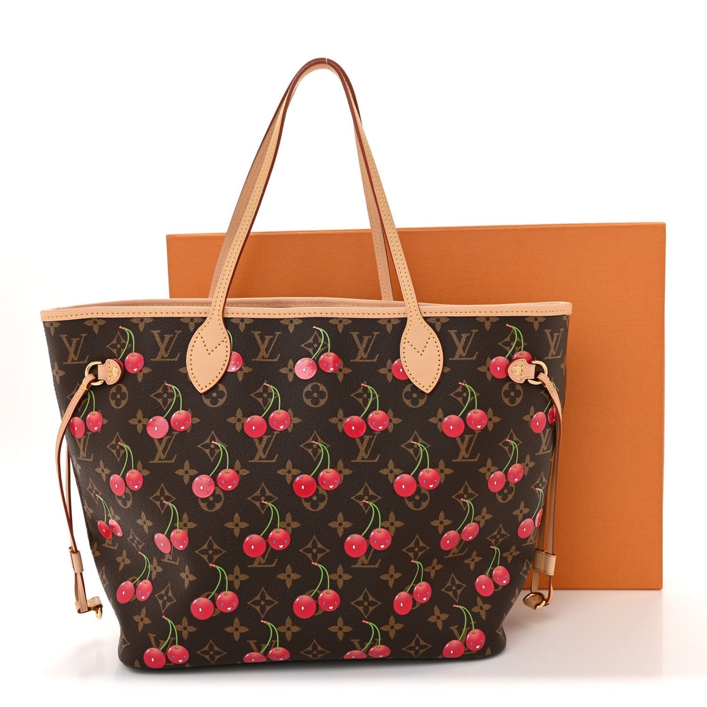 LV X TM Monogram Cerises Neverfull MM