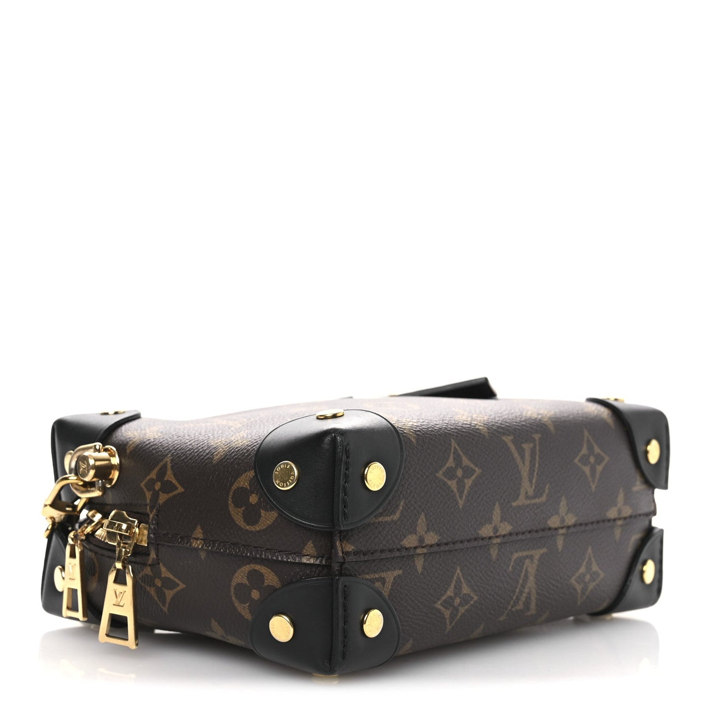 Monogram Petite Malle Souple Black