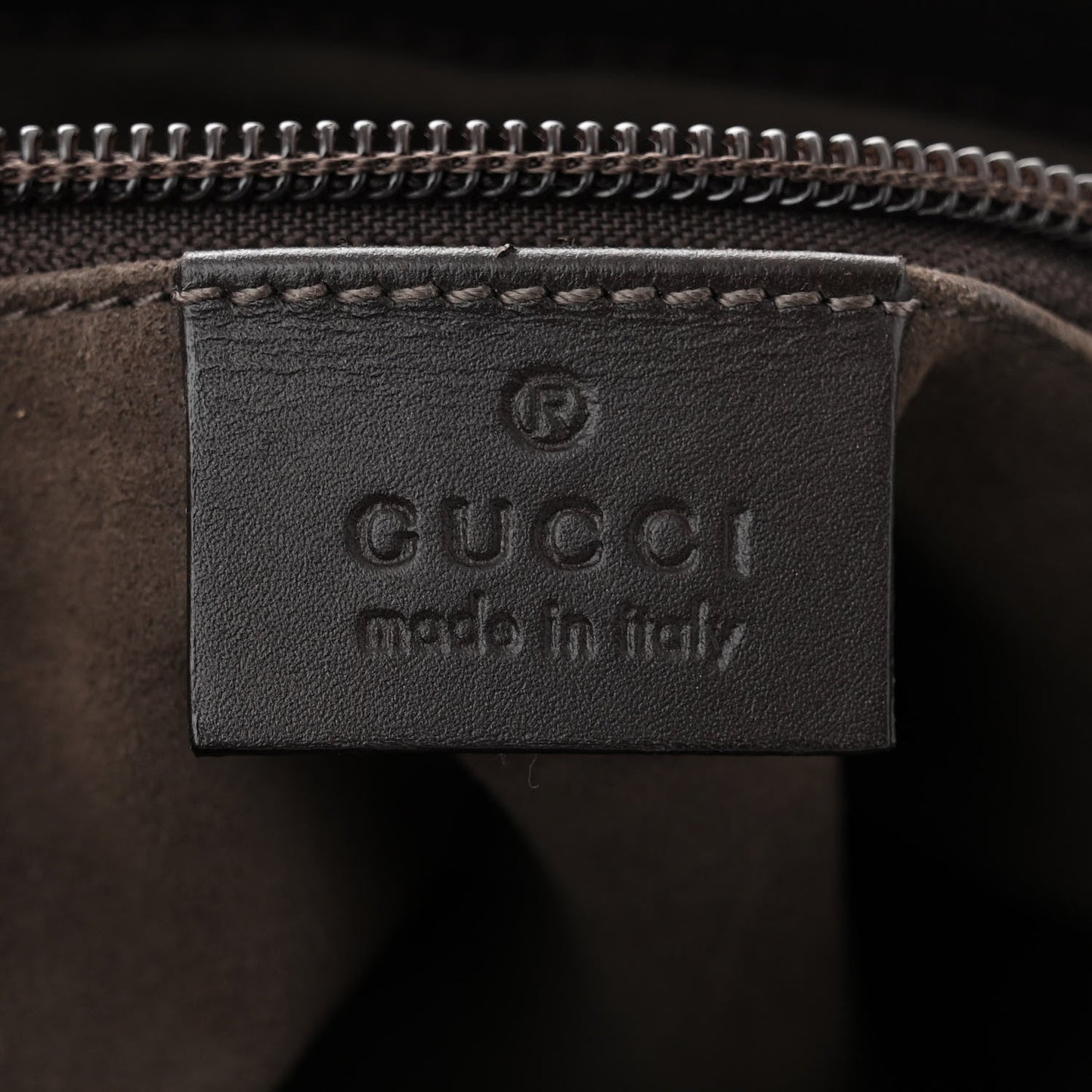 GG Supreme Monogram Selleria Calfskin Small Flat Messenger Bag Beige Ebony Cocoa Marrone Scuro