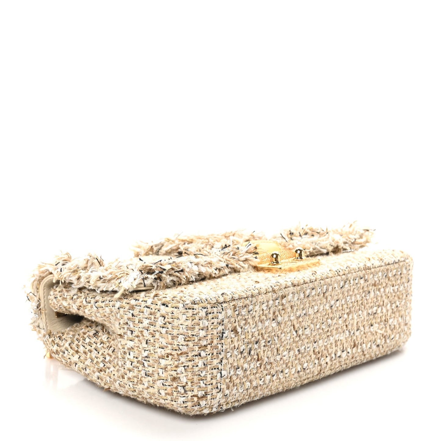 Tweed Medium Miss Dior Flap Beige
