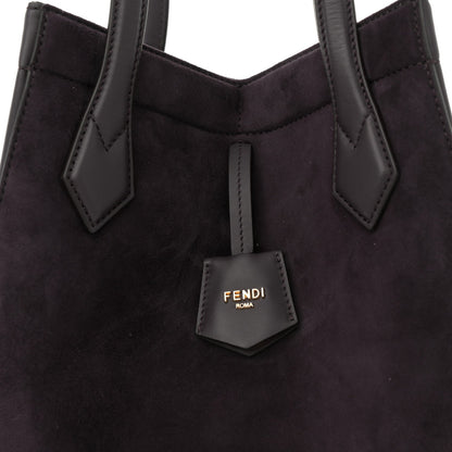 Vitello Grace Camoscio Medium Fendi Origami Plum