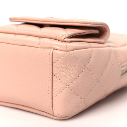 Caviar Quilted CC Mini Classic Backpack Light Pink