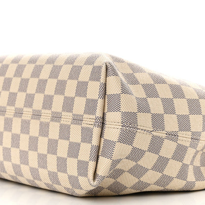 Damier Azur Graceful PM Rose Ballerine