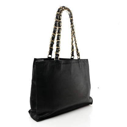 Lambskin CC Tote Black