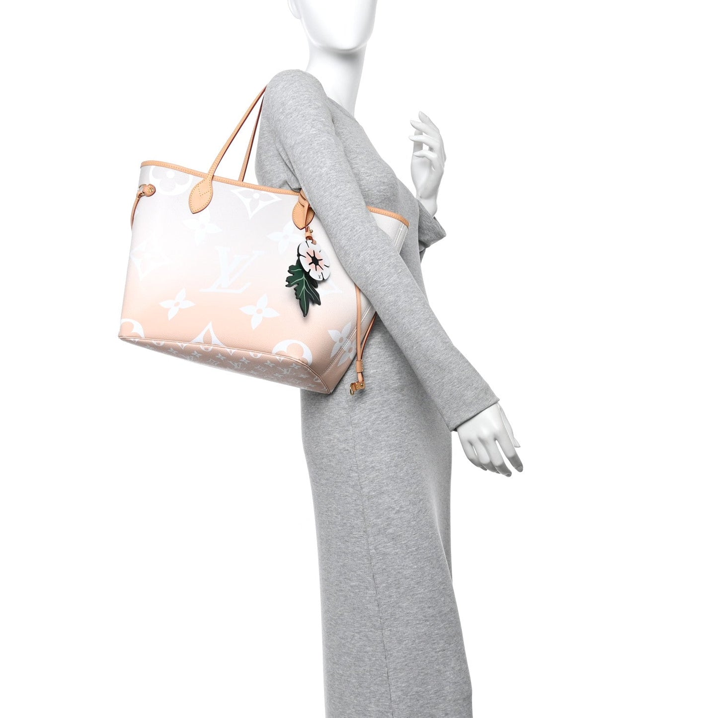 Monogram Giant By The Pool Neverfull MM Brume