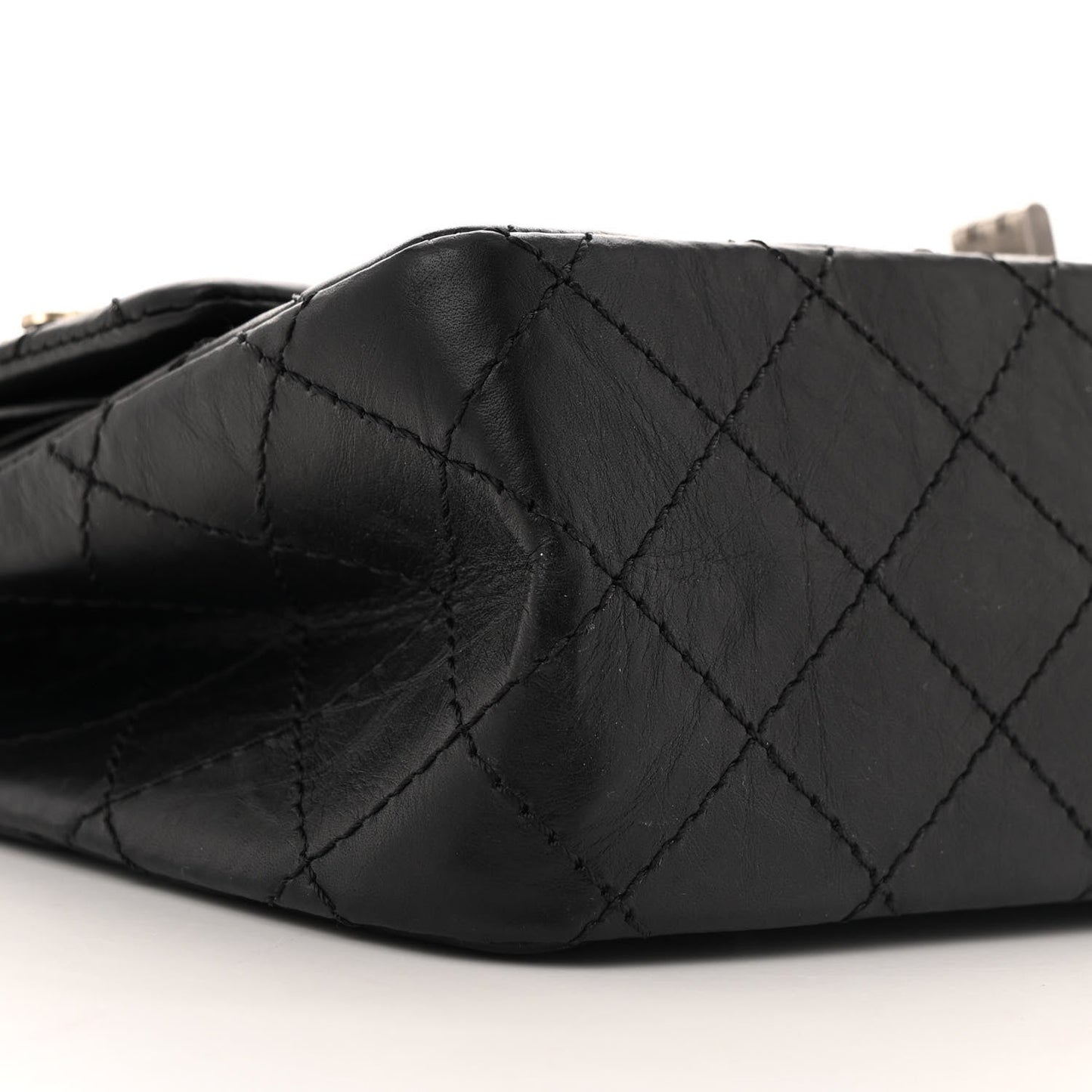 Aged Calfskin Lucky Charms 2.55 Reissue 225 Flap Black