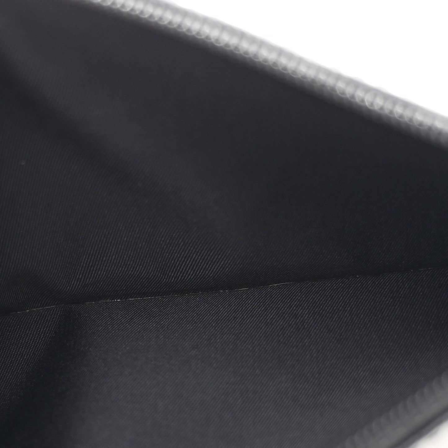 Coated Canvas Stitched XL Paris Biarritz Tote Black