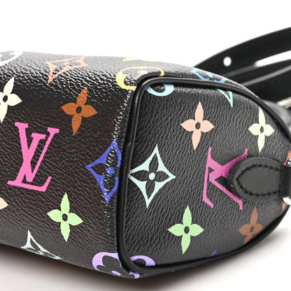 LV X TM Monogram Multicolor Nano Speedy Black