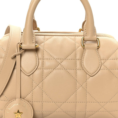 Calfskin Macrocannage Groove 20 Bag Biscuit