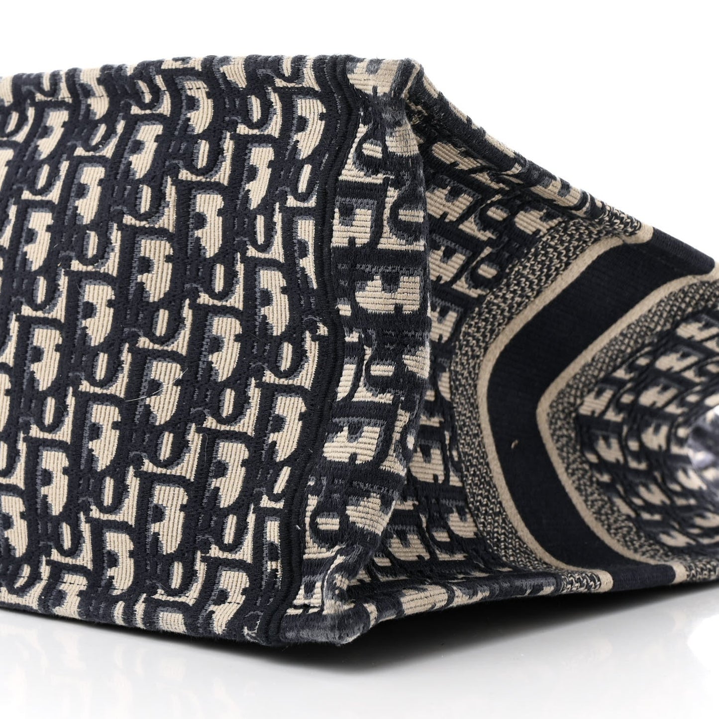Oblique Medium Book Tote Blue Multicolor